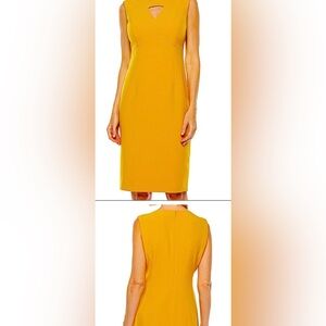 NWT Black Label Evan Picone Marigold Sheath Dress